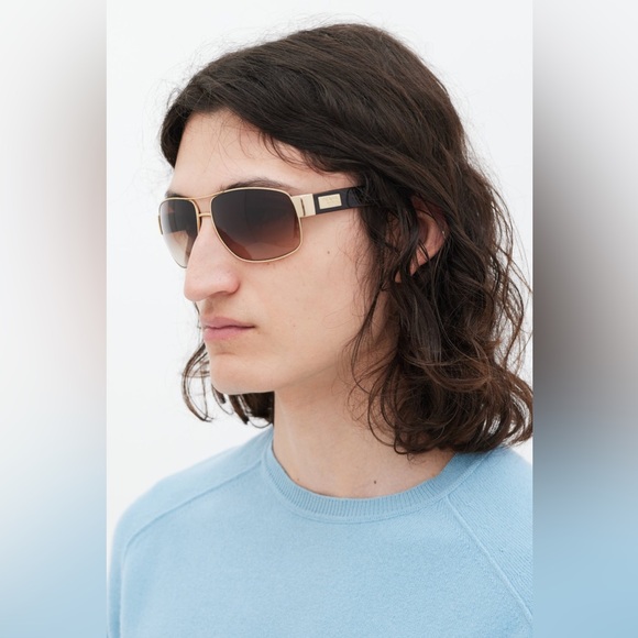 Authentic Vintage Prada unisex aviator sunglasses - Picture 8 of 10